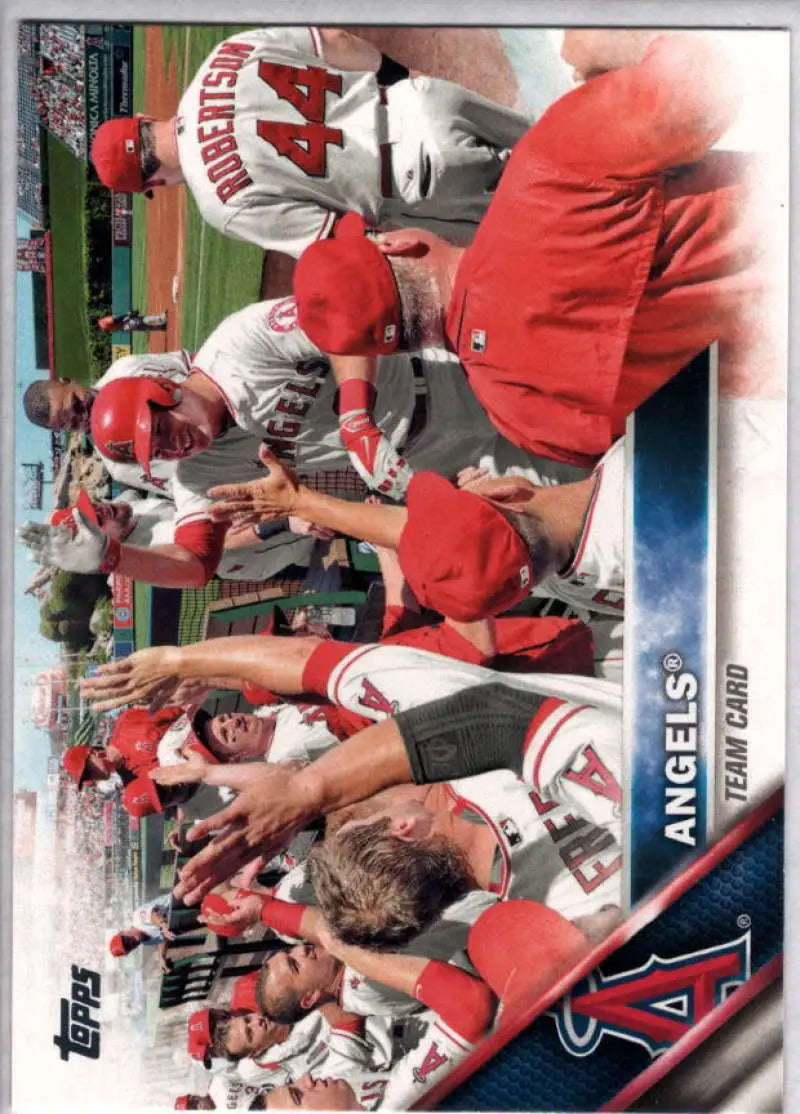 2016 Topps #644 Los Angelels Angels NM-MT ID:3228