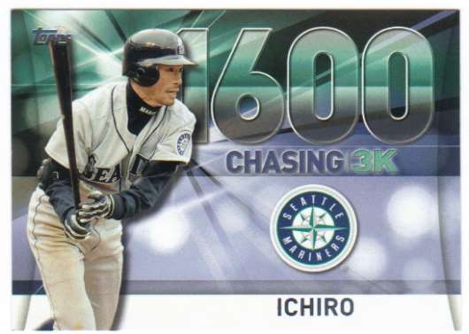 2016 Topps Chasing 3000 Ichiro #3000-16 Ichiro NM-MT Mariners