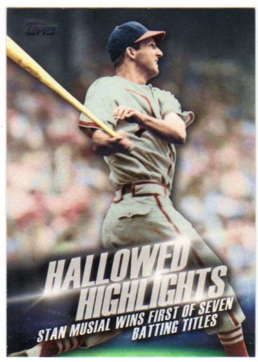 2016 Topps Hallowed Highlights #HH-1 Stan Musial NM-MT Cardinals ID:9852
