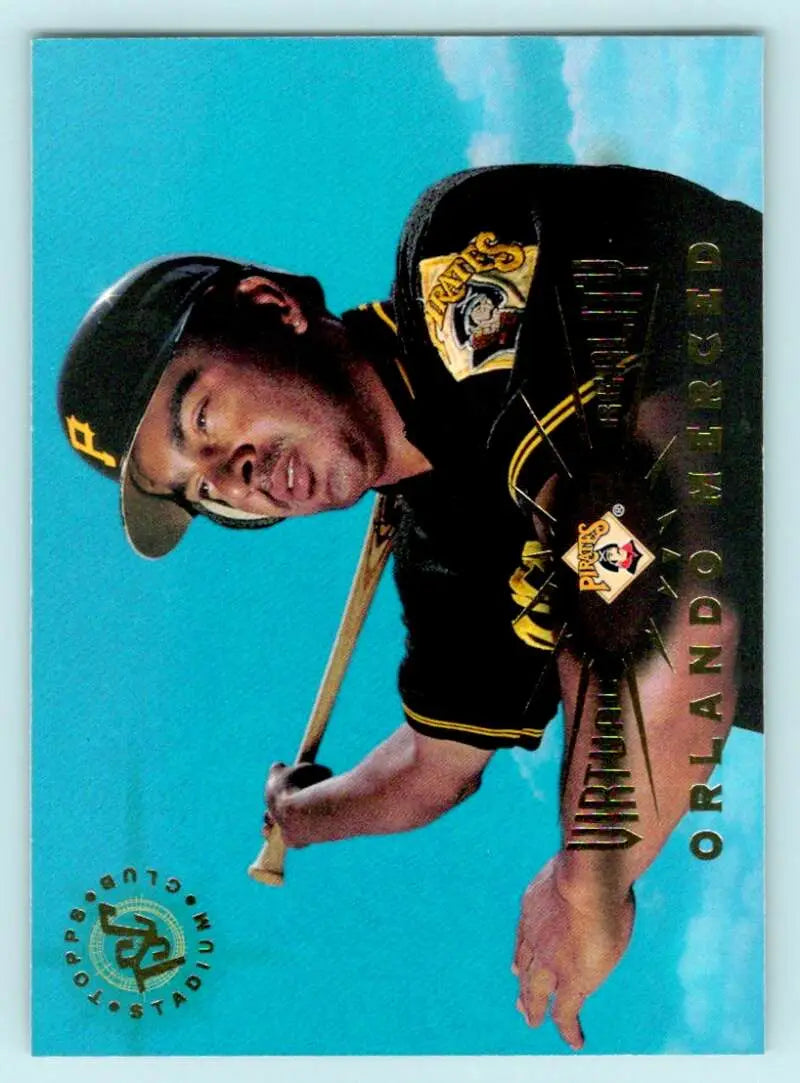 1995 Topps Stadium Club Virtual Reality #104 Orlando Merced NM Near Min ID:72522