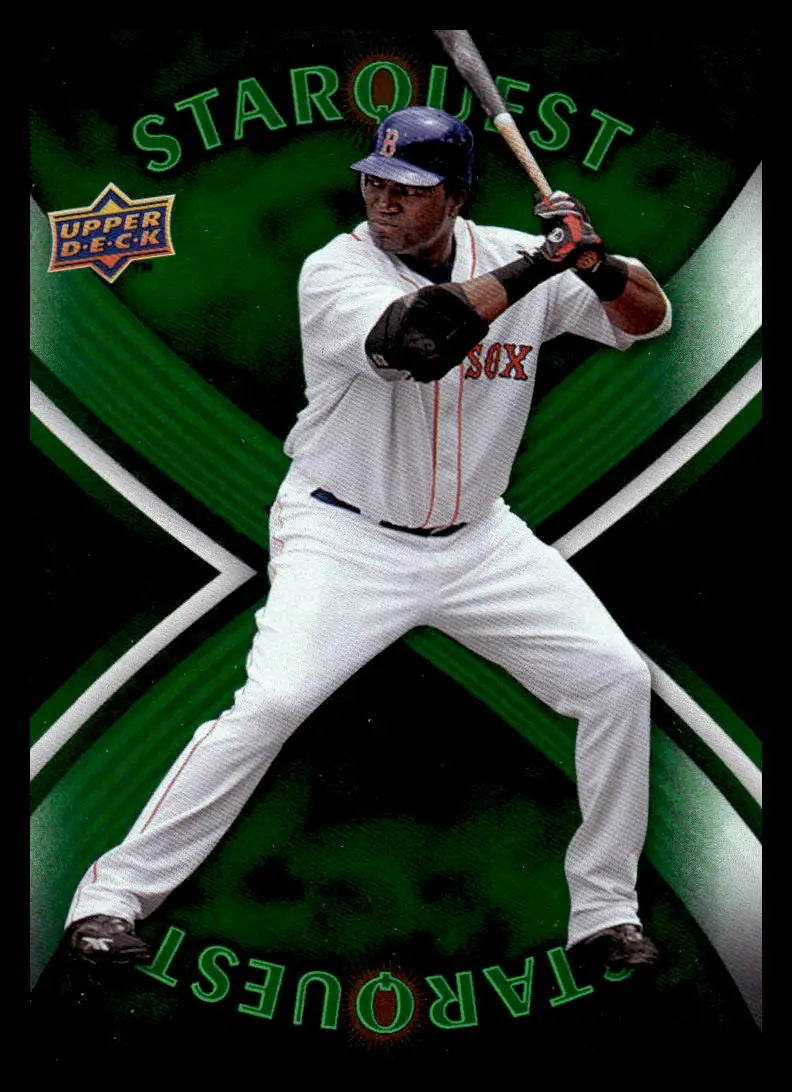 2008 Upper Deck First Edition Star Quest #SQ41 David Ortiz NM-MT Red So ID:74287