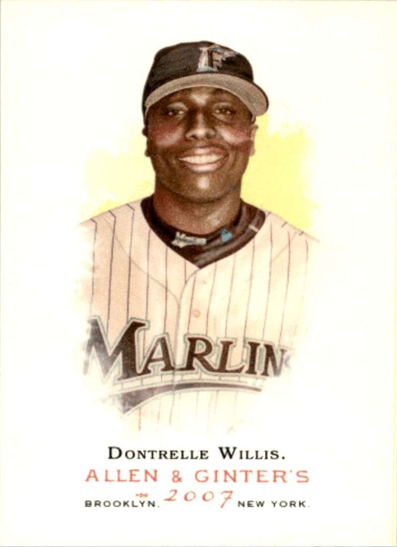 2007 Topps Allen and Ginter #96 Dontrelle Willis NM Near Mint Marlins ID:64632