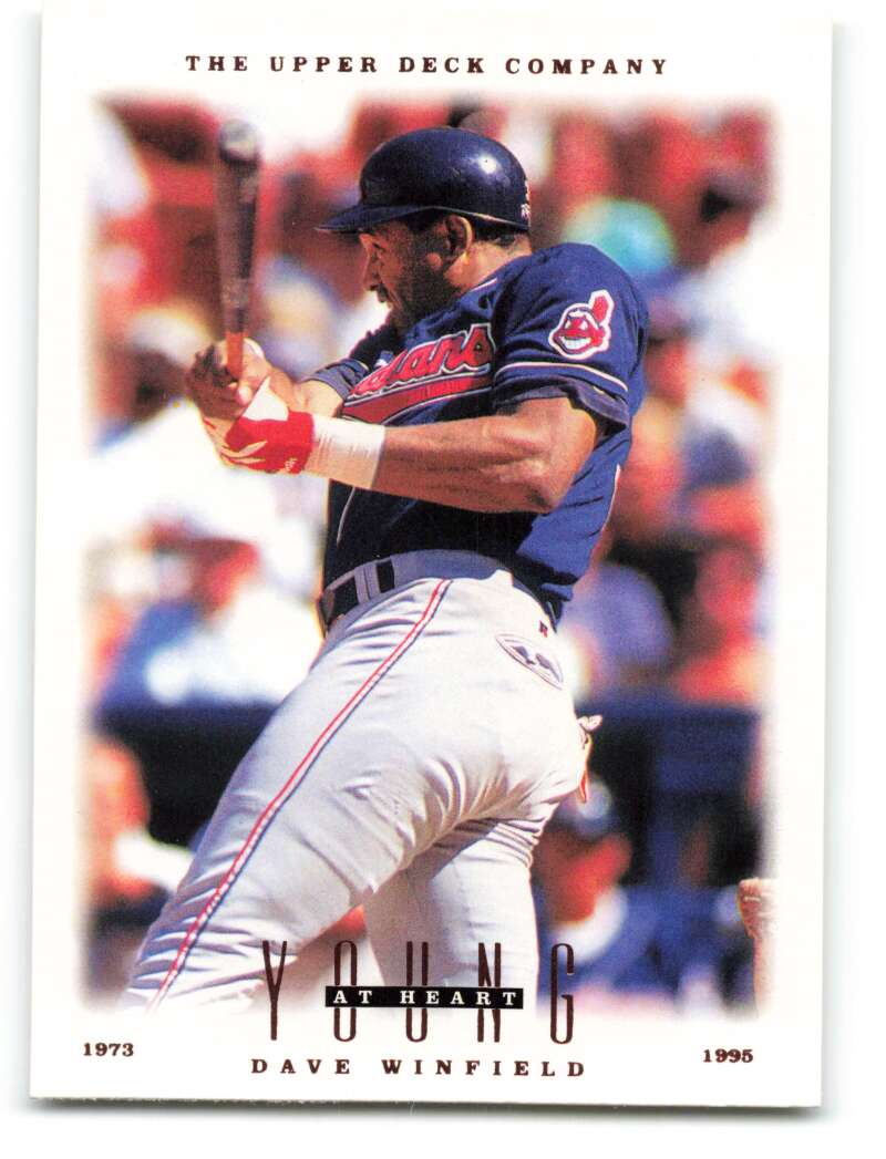 1996 Upper Deck #100 Dave Winfield NM Near Mint Indians YH ID:82914