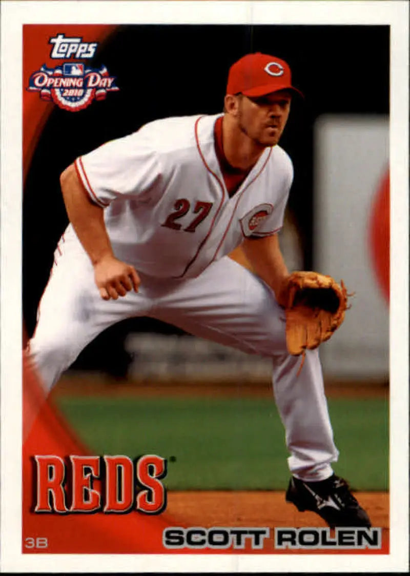 2010 Topps Opening Day #191 Scott Rolen NM Near Mint Reds ID:33617