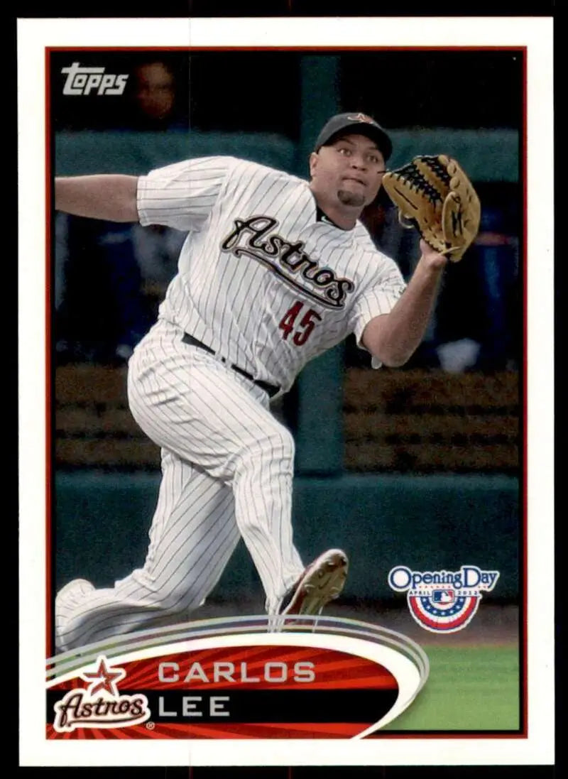 2012 Topps Opening Day #220 Carlos Lee NM-MT Astros ID:72403