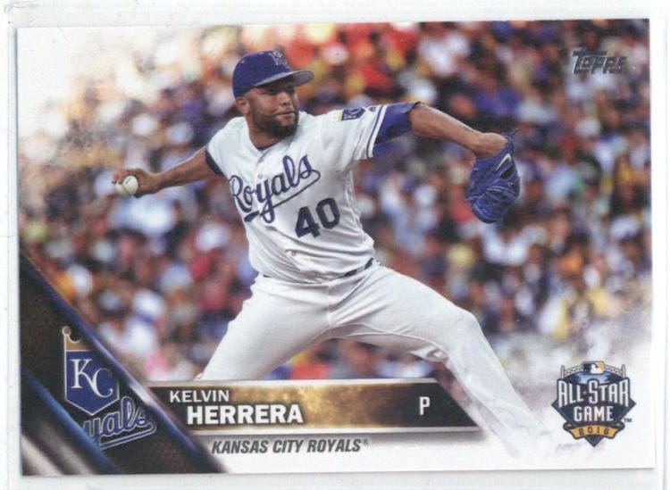 2016 Topps Update #US48 Kelvin Herrera NM-MT Royals AS ID:11323