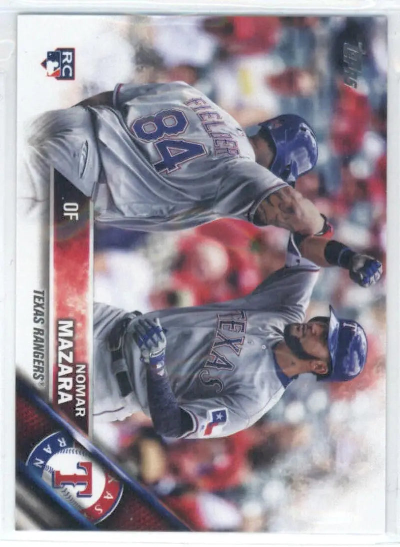 2016 Topps Update #US158 Nomar Mazara NM-MT RC Rookie Rangers ID:11322
