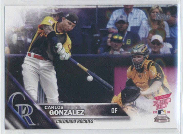 2016 Topps Update #US218 Carlos Gonzalez NM-MT Rockies ID:9951