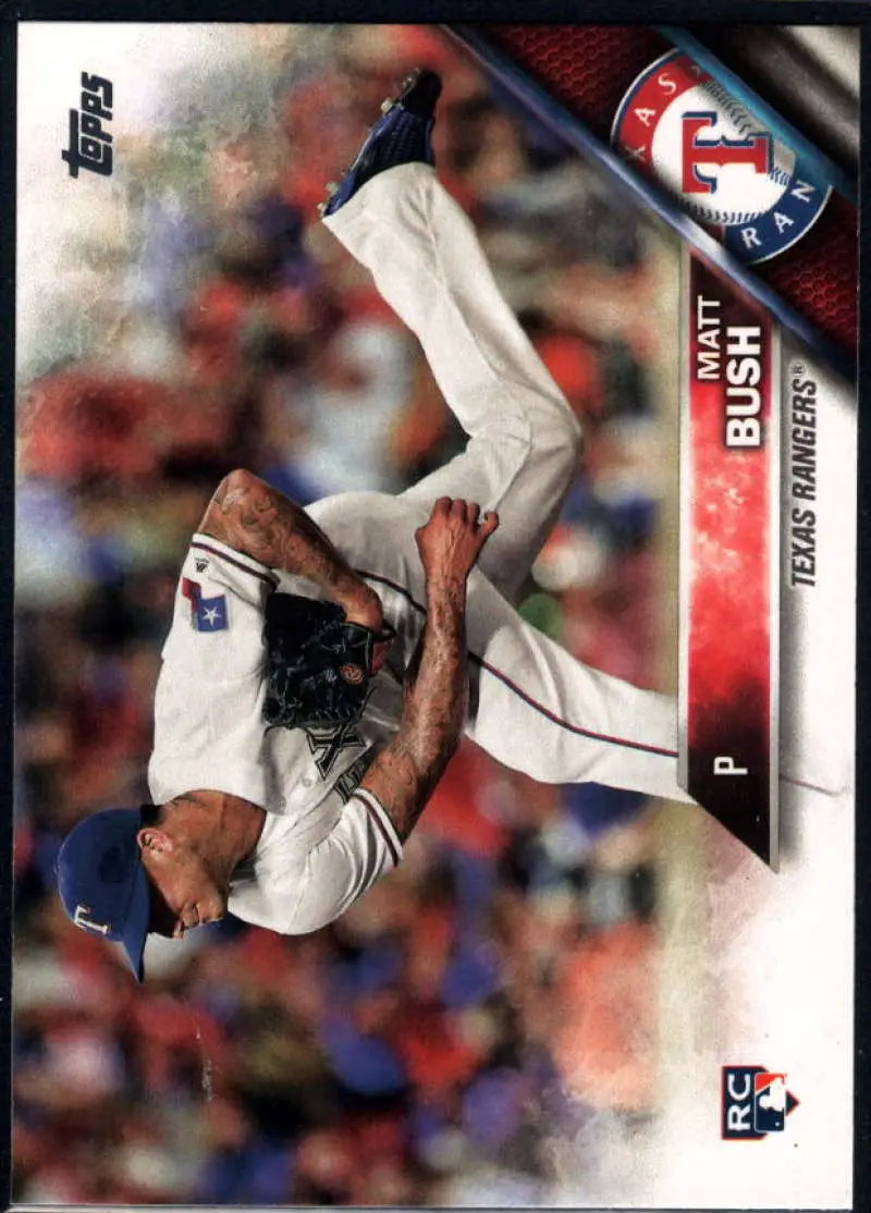 2016 Topps Update #US235 Matt Bush NM-MT RC Rookie Rangers ID:11331