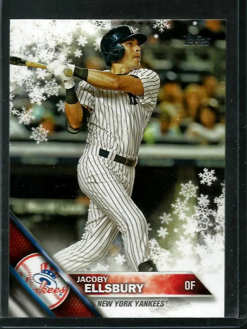 2016 Topps Holiday #HMW17 Jacoby Ellsbury NM-MT Yankees