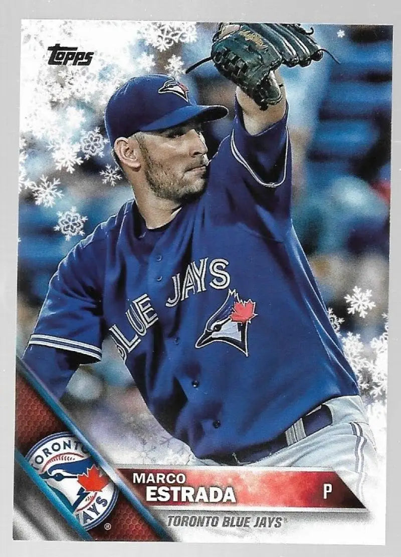 2016 Topps Holiday #HMW66 Marco Estrada NM-MT Blue Jays
