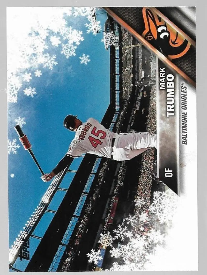 2016 Topps Holiday #HMW68 Mark Trumbo NM-MT Orioles