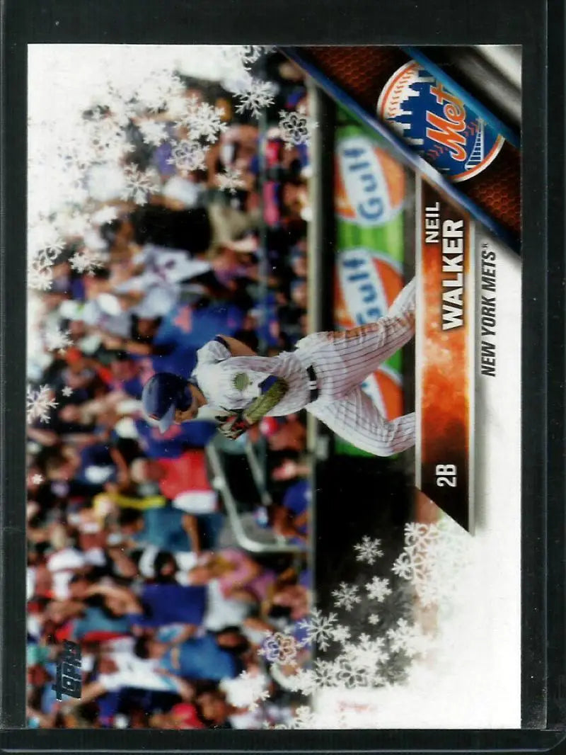 2016 Topps Holiday #HMW85 Neil Walker NM-MT Mets