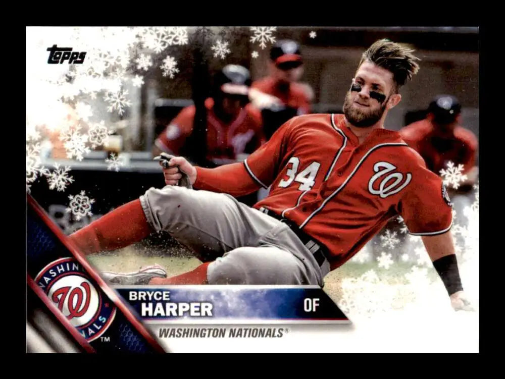 2016 Topps Holiday #HMW110 Bryce Harper NM-MT Nationals