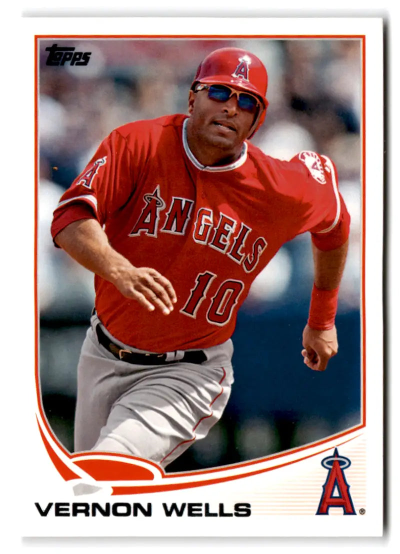 2013 Topps #210 Vernon Wells NM-MT Angels ID:60609