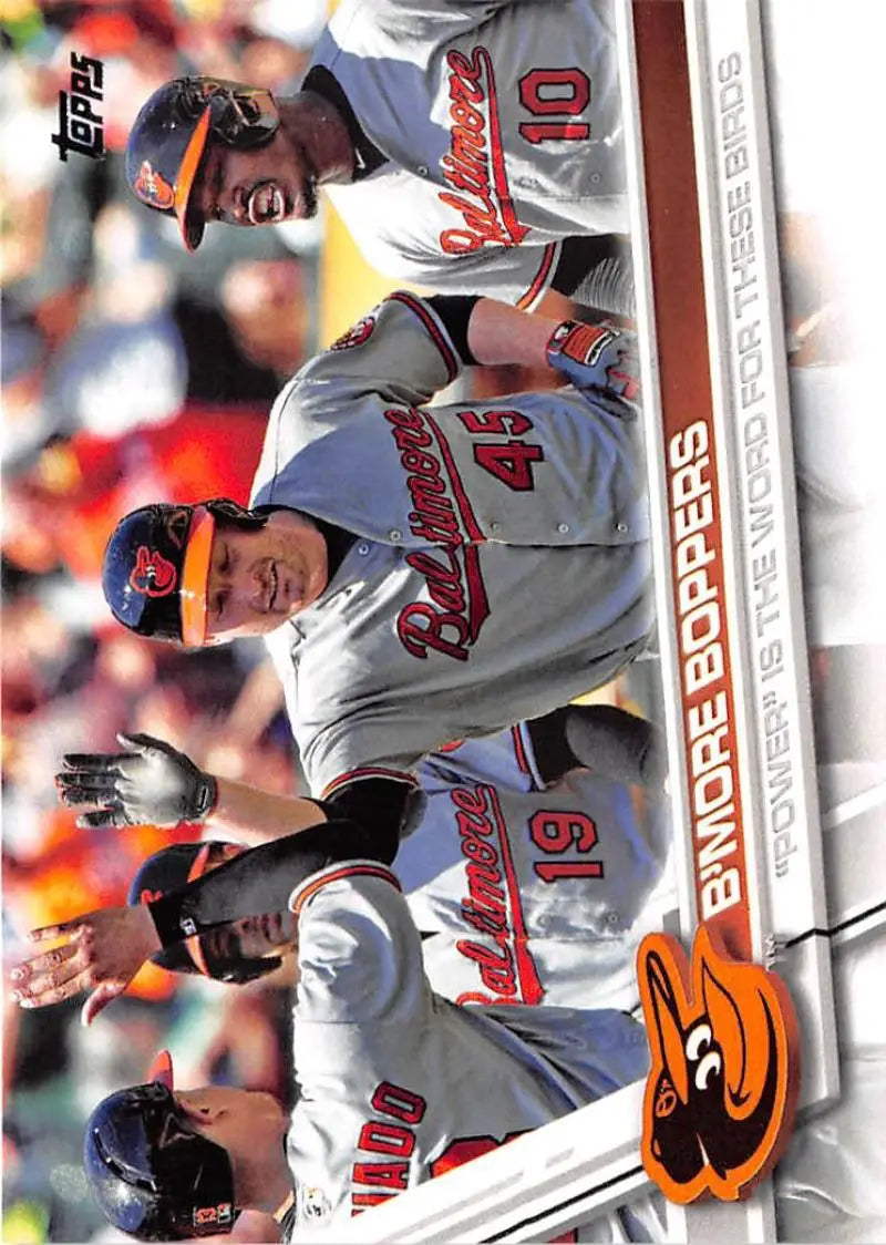 2017 Topps #36 B’More Boppers NM-MT Orioles ID:4331