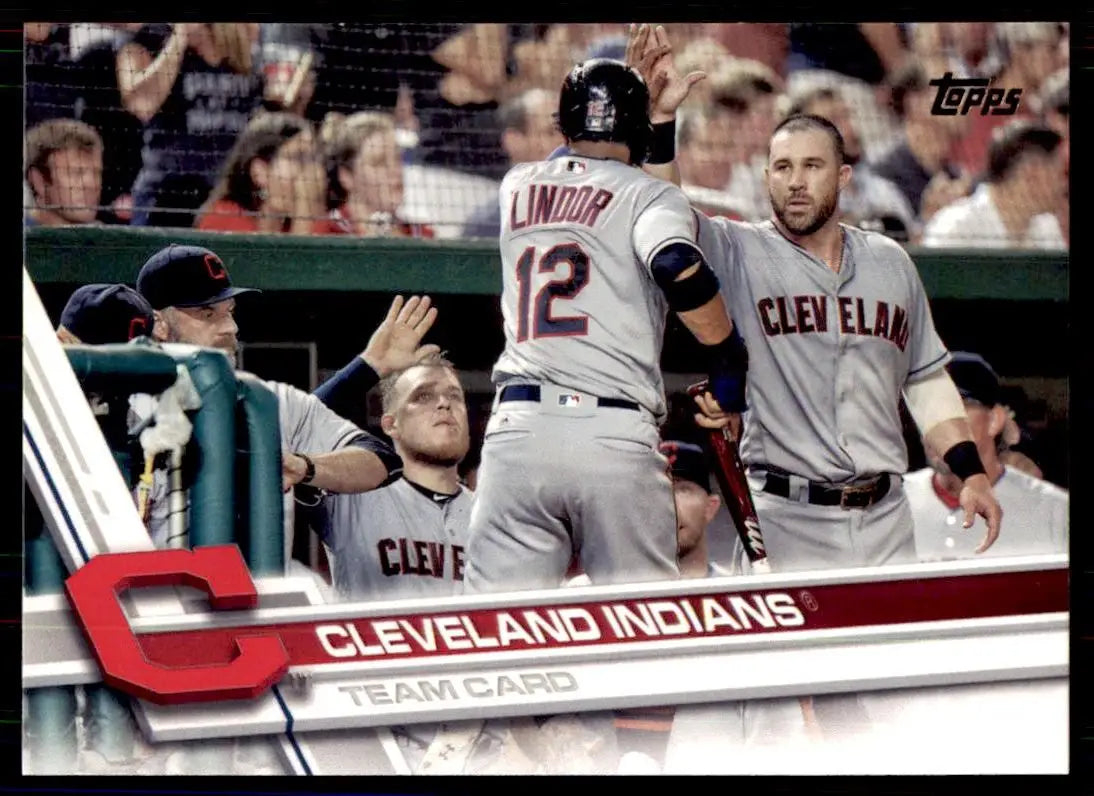 2017 Topps #122 Cleveland Indians NM-MT Indians ID:19242