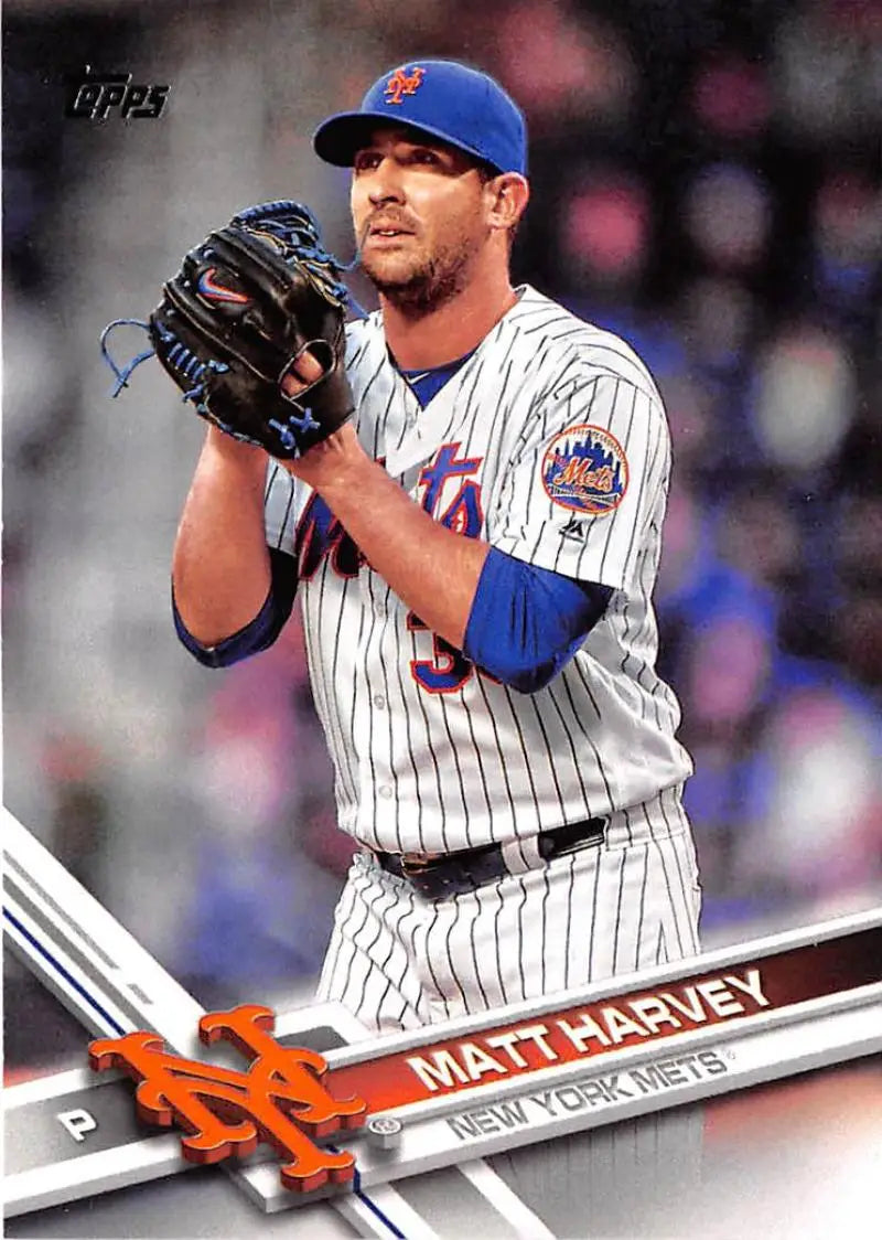 2017 Topps #164 Matt Harvey NM-MT Mets ID:4340
