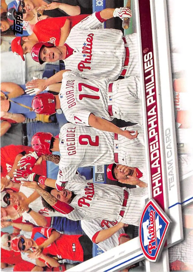 2017 Topps #174 Philadelphia Phillies NM Near Mint Phillies ID:23015