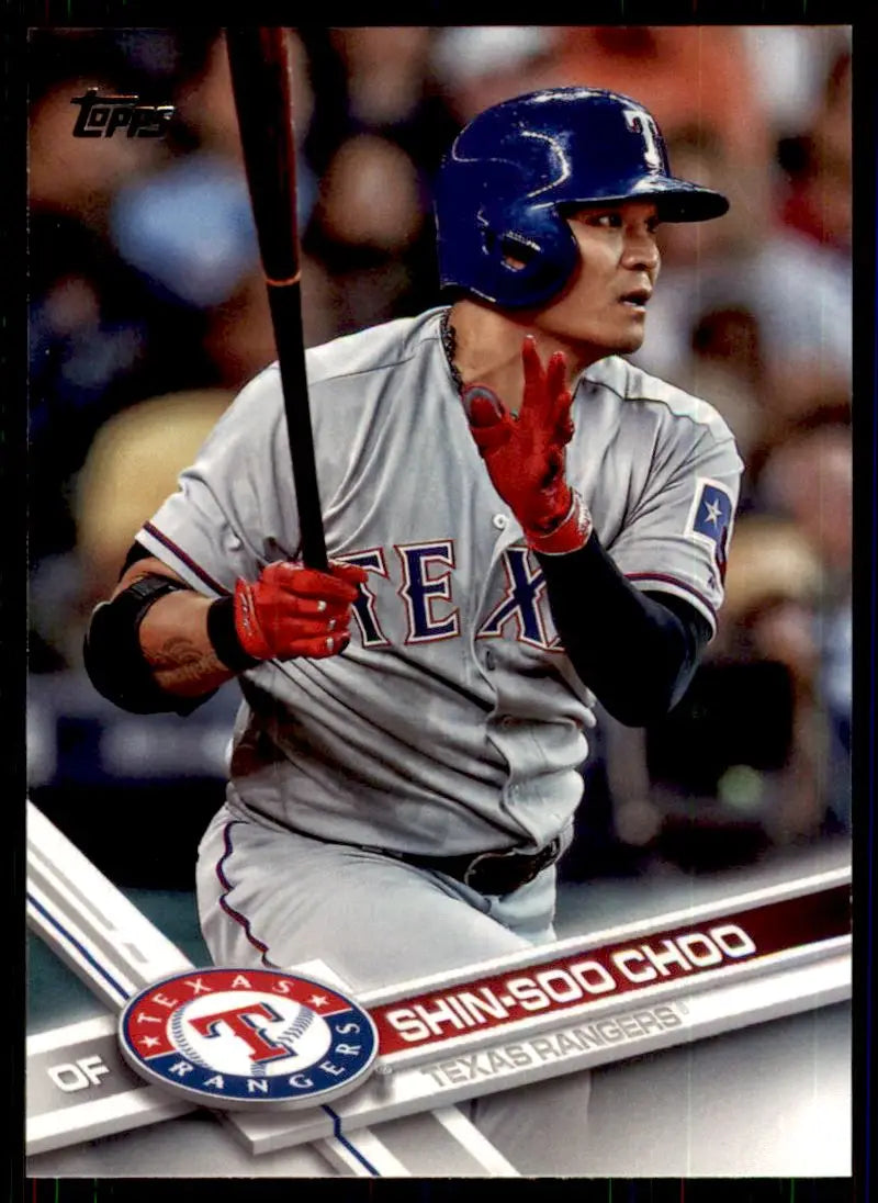 2017 Topps #290 Shin-Soo Choo NM-MT Rangers ID:4351
