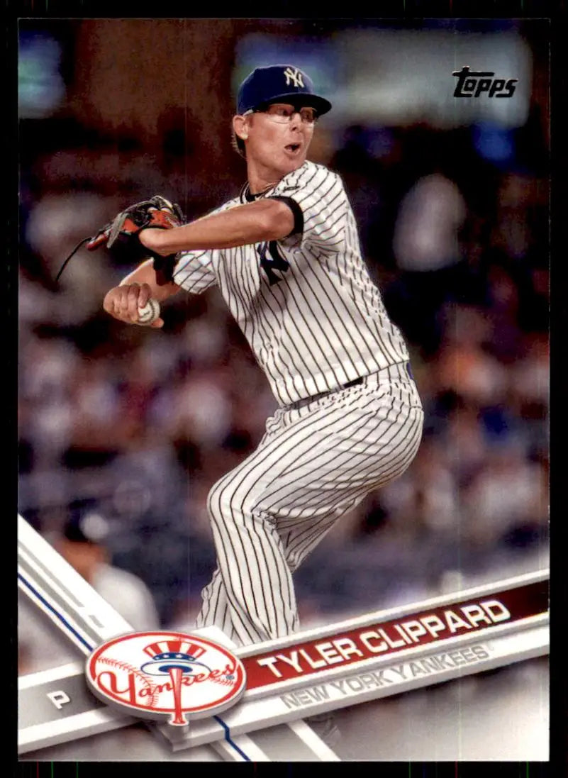 2017 Topps #296 Tyler Clippard NM-MT Yankees ID:15115