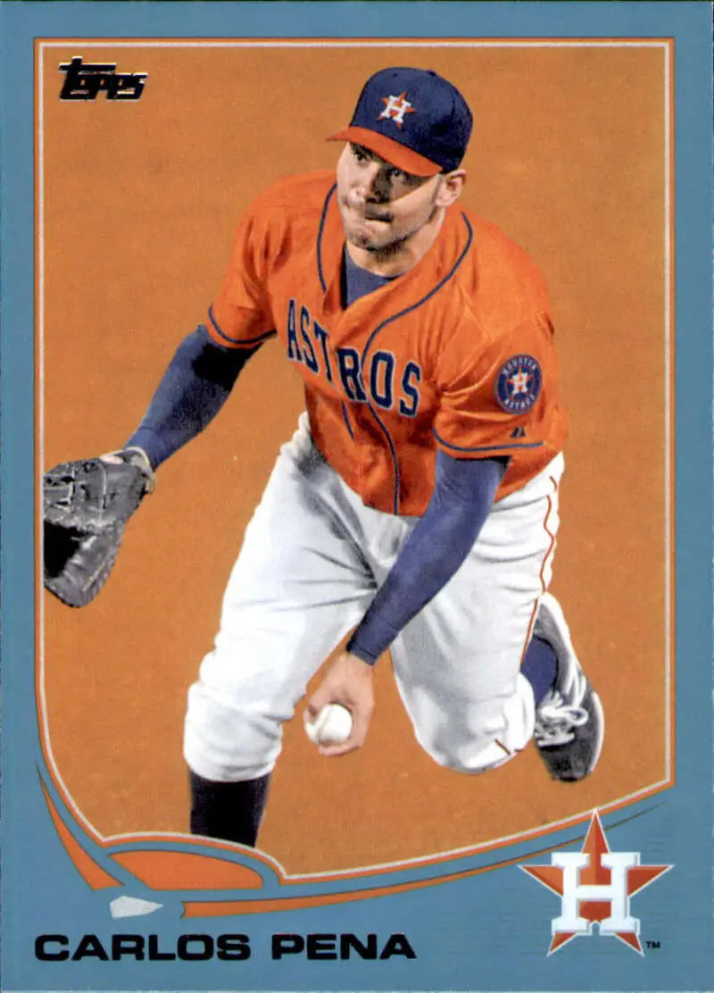 2013 Topps Wal-Mart Blue Border #364 Carlos Pena NM-MT Astros ID:72787