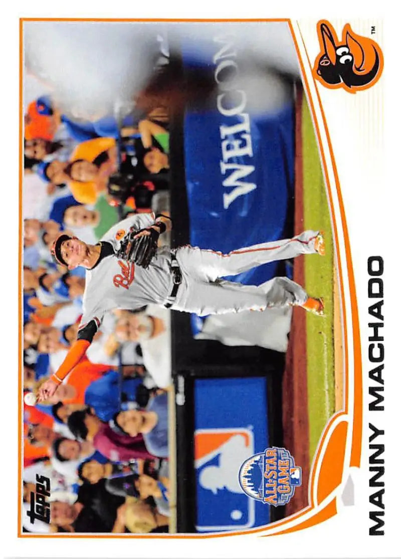 2013 Topps Update #US216A Manny Machado NM-MT Orioles ID:68827