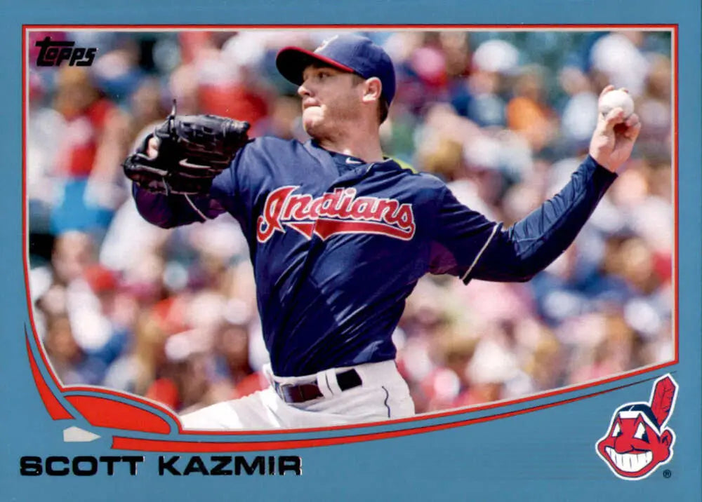 2013 Topps Update Wal-Mart Blue Border #US230 Scott Kazmir NM-MT Indian ID:72255