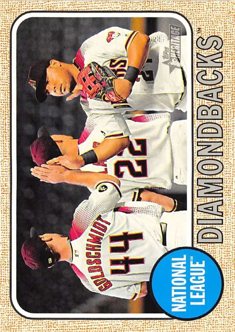 2017 Topps Heritage #133 Arizona Diamondbacks NM-MT Diamondbacks ID:10191