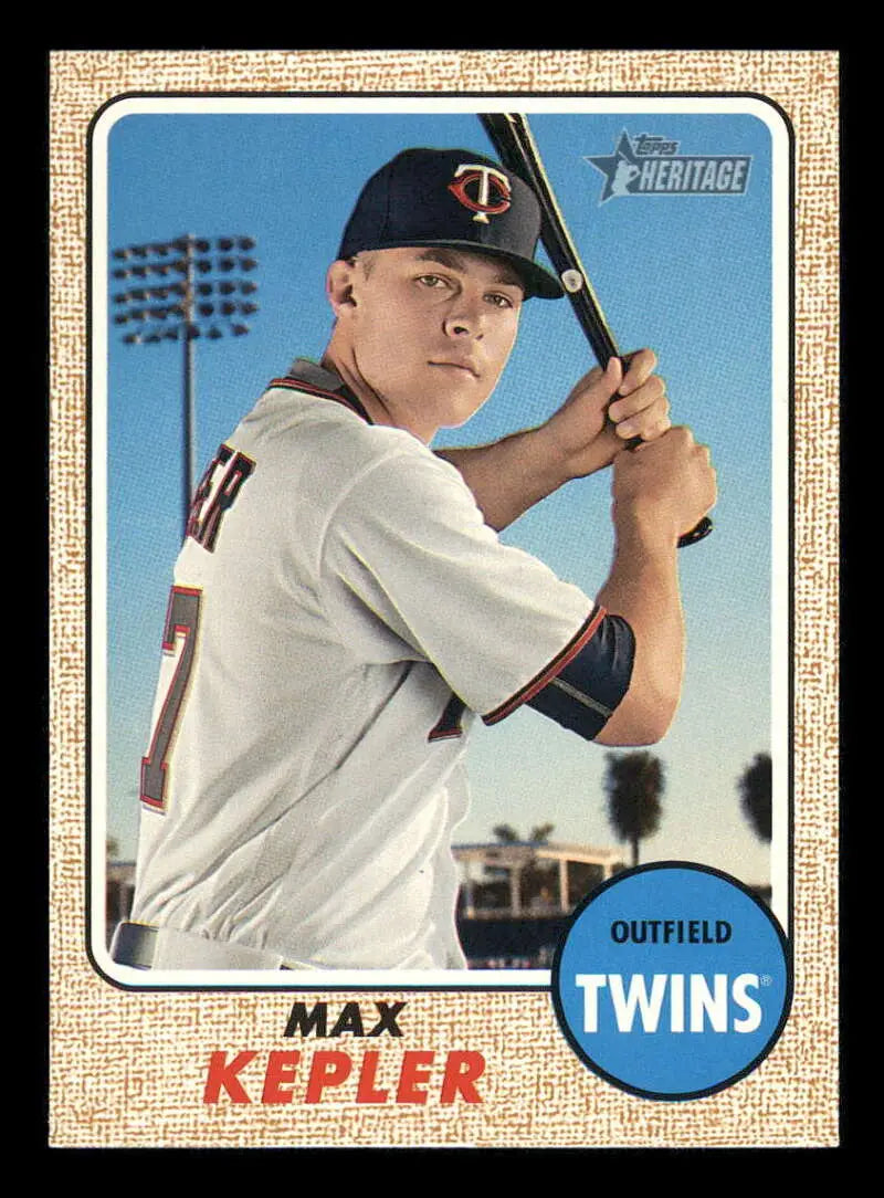 2017 Topps Heritage #313 Max Kepler NM-MT Twins