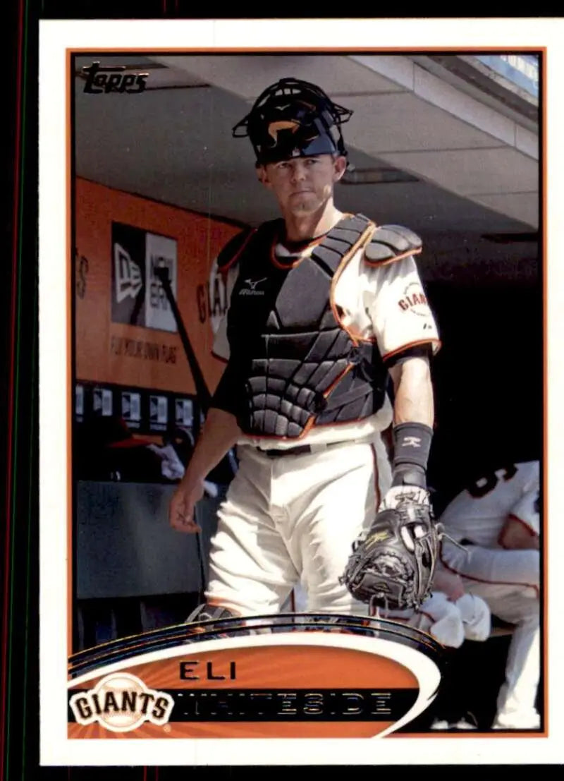 2012 Topps #127 Eli Whiteside NM-MT Giants ID:73302