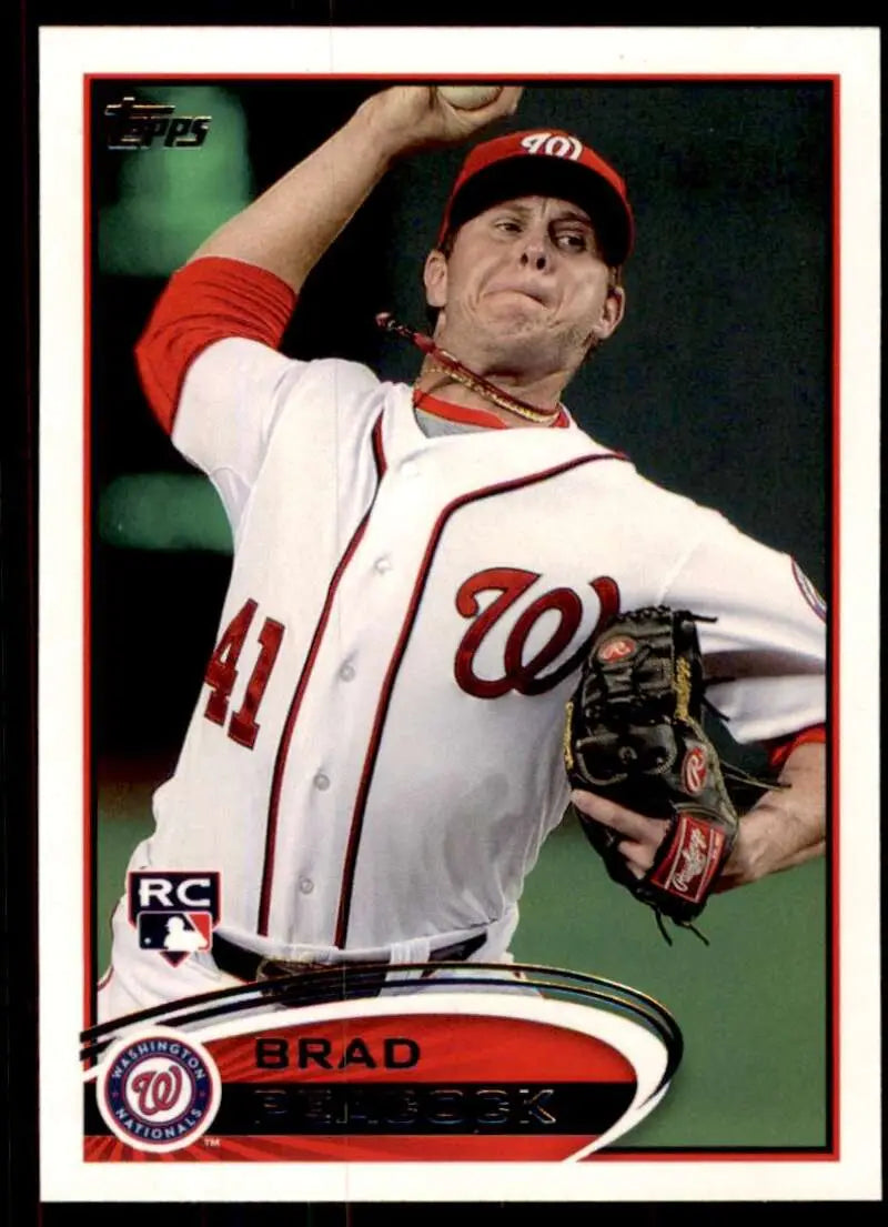 2012 Topps #275 Brad Peacock NM-MT RC Rookie Nationals ID:72791