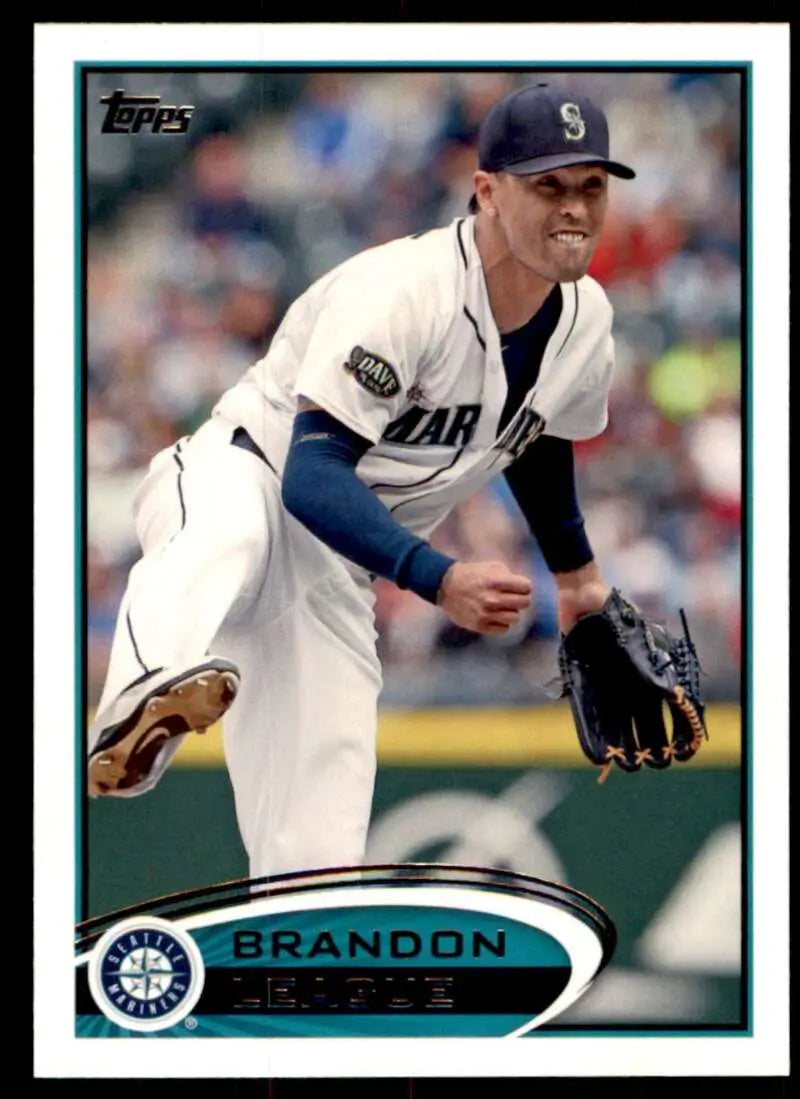 2012 Topps #378 Brandon League NM-MT Mariners ID:72304