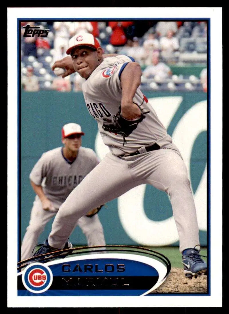 2012 Topps #485 Carlos Marmol NM-MT Cubs ID:72525