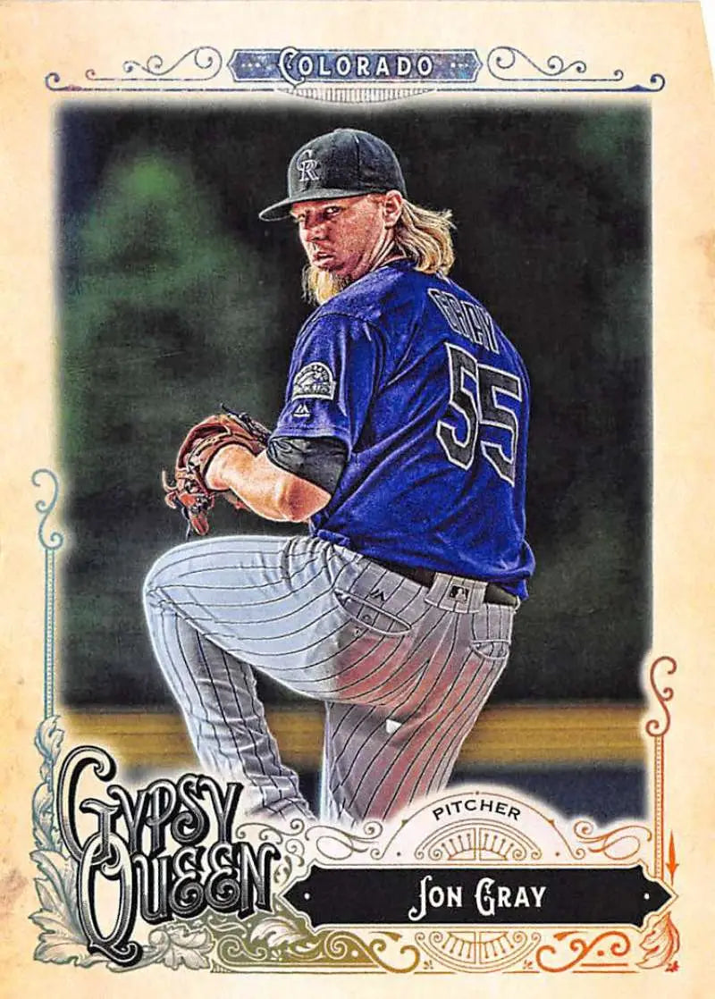 2017 Topps Gypsy Queen #172 Jon Gray NM-MT Rockies