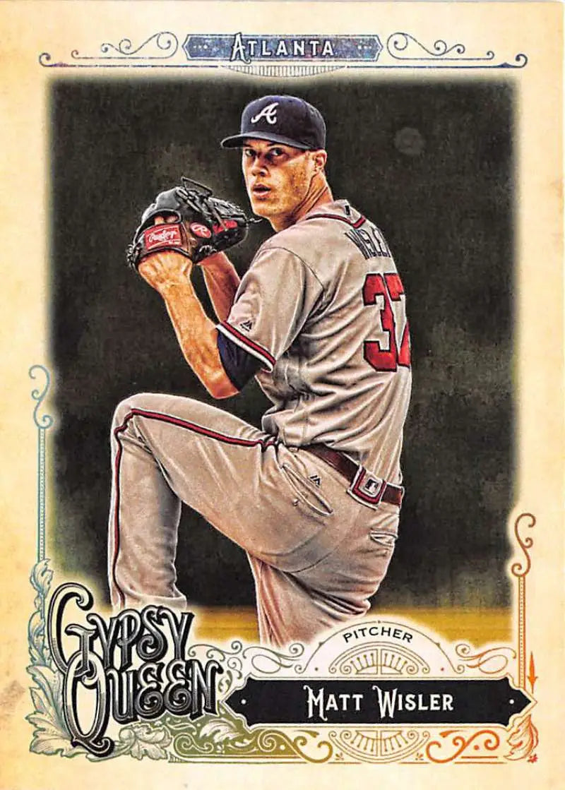 2017 Topps Gypsy Queen #255 Matt Wisler NM-MT Braves ID:19584