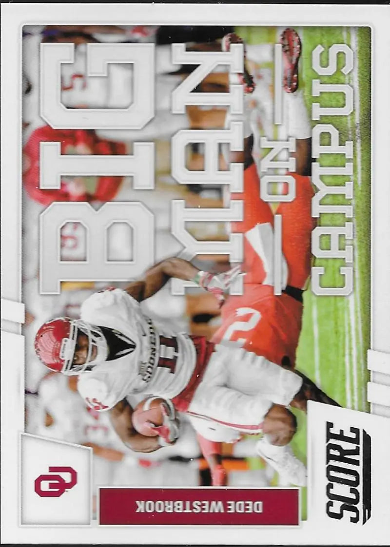 2017 Score Big Man on Campus #3 Dede Westbrook NM-MT