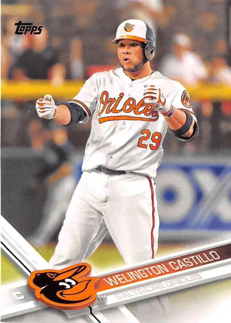 2017 Topps #384 Welington Castillo NM-MT Orioles ID:6492