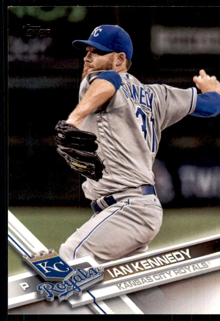 2017 Topps #449 Ian Kennedy NM-MT Royals ID:2774