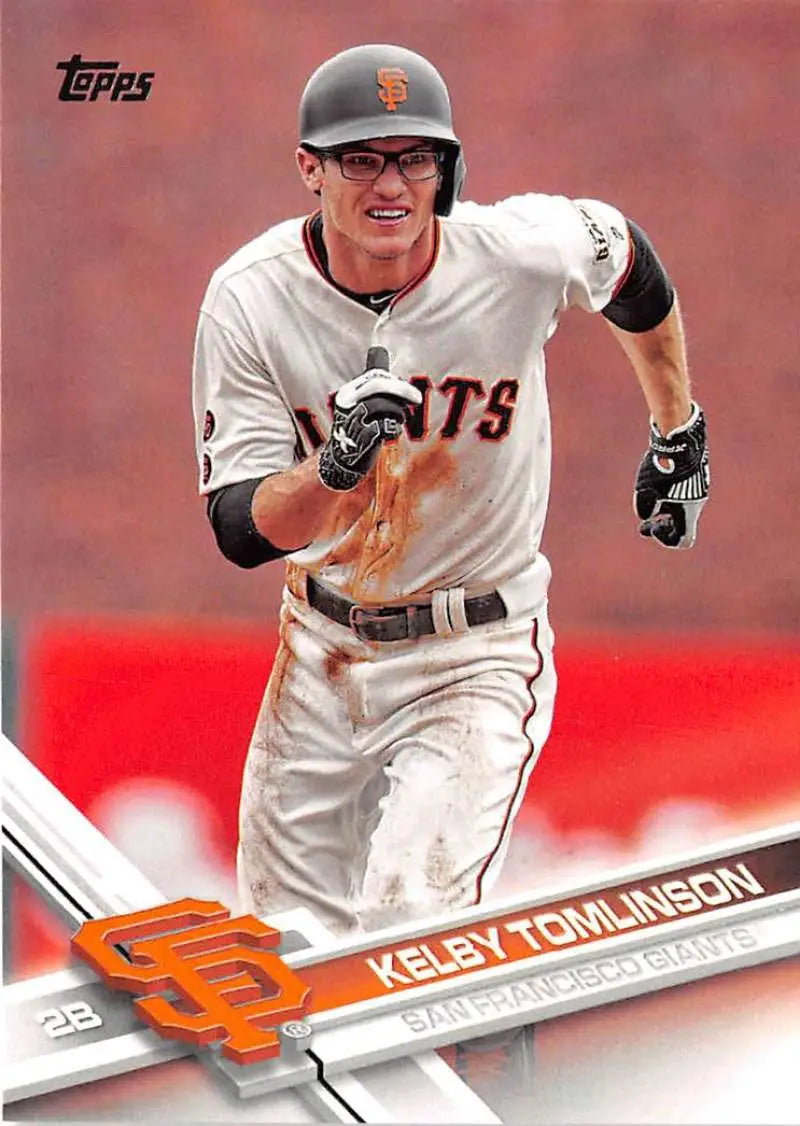 2017 Topps #510 Kelby Tomlinson NM-MT Giants ID:8905