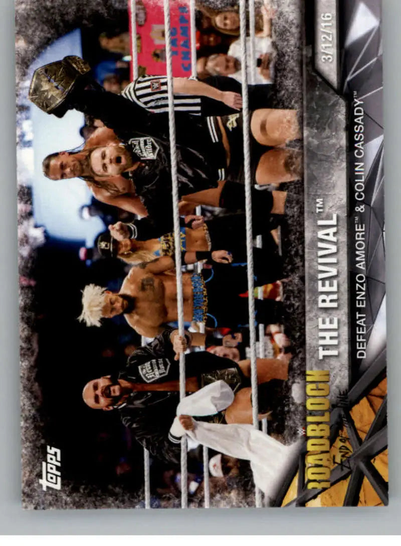 2017 Topps NXT Matches and Moments #24 The Revival NM-MT Defeat Enzo Amo ID:3445