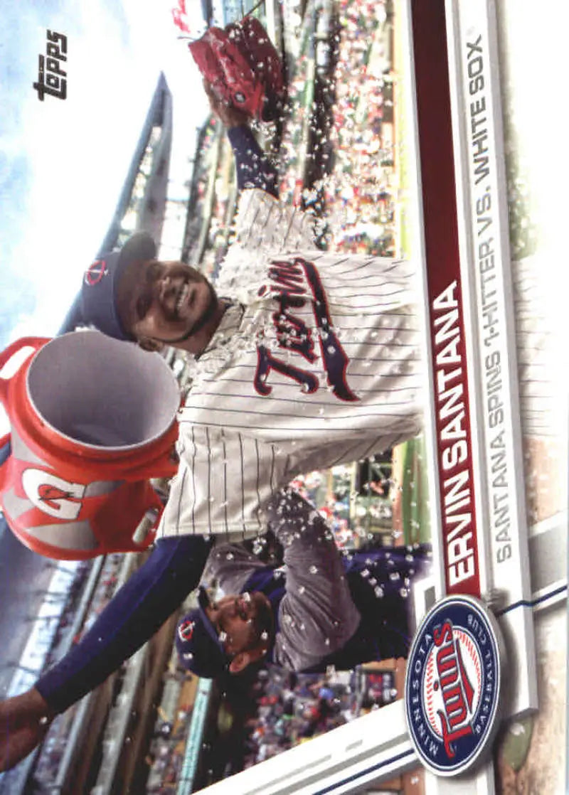 2017 Topps Update #US58 Ervin Santana NM-MT Twins ID:5710