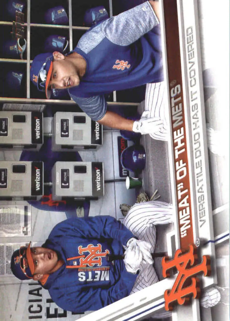 2017 Topps Update #US111 MEAT OF THE METS NM-MT Mets ID:5749