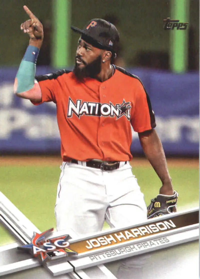 2017 Topps Update #US136 Josh Harrison NM-MT Pirates ID:3554