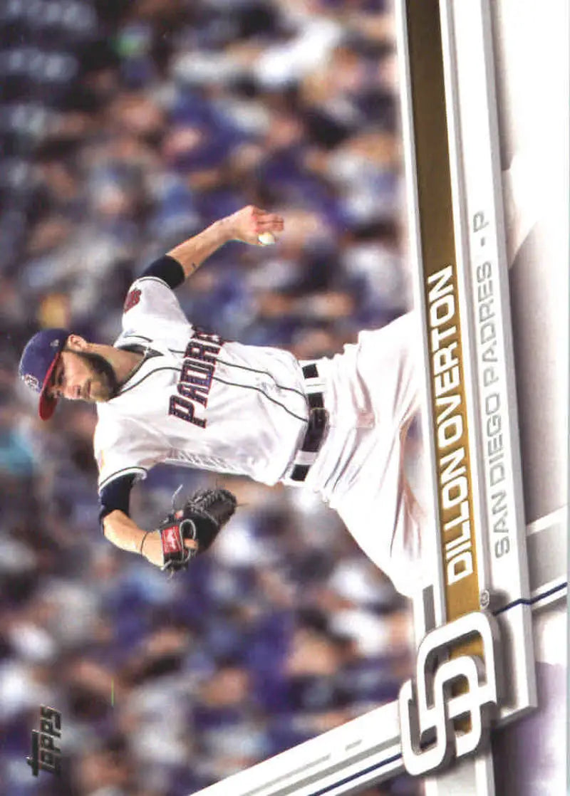 2017 Topps Update #US145 Dillon Overton NM-MT Padres ID:5769
