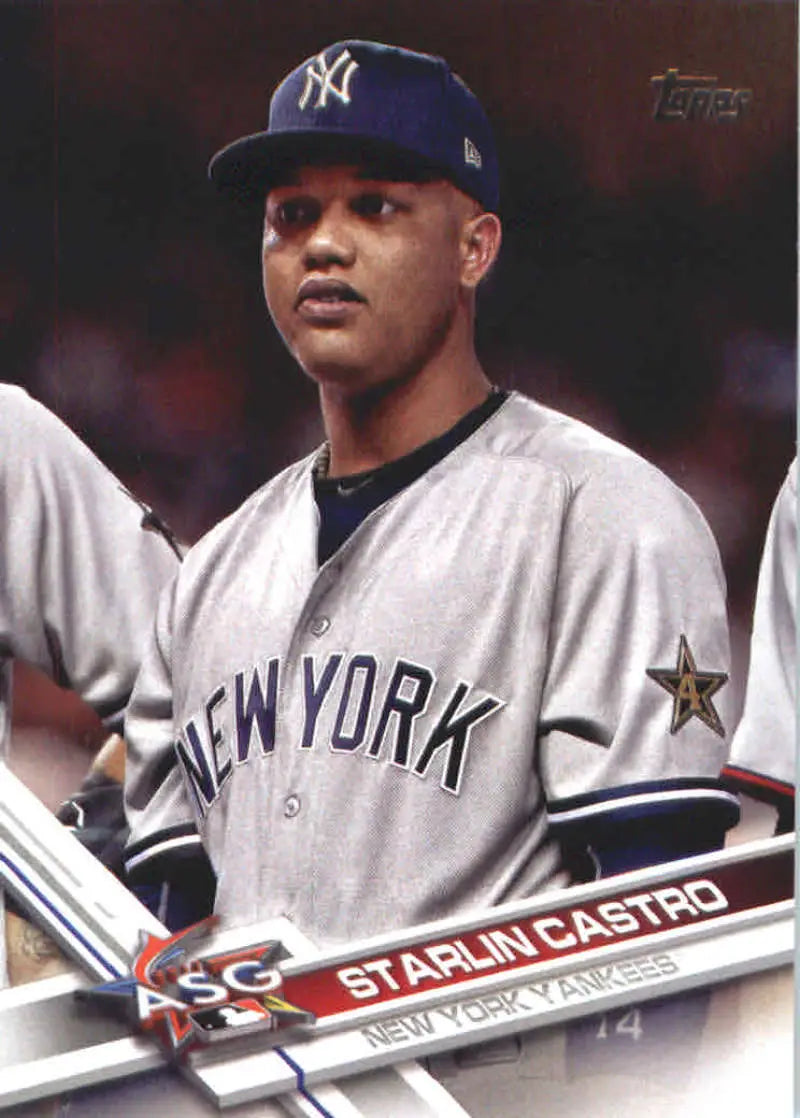 2017 Topps Update #US236 Starlin Castro NM-MT Yankees ID:5833