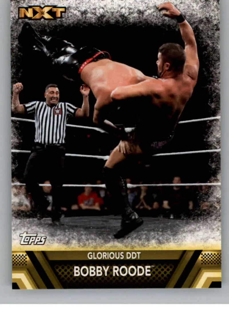 2017 Topps Then Now Forever Finishers and Signature Moves #F-31 Bobby Ro ID:3396