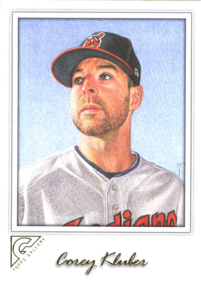 2017 Topps Gallery #73 Corey Kluber NM-MT Indians ID:5364