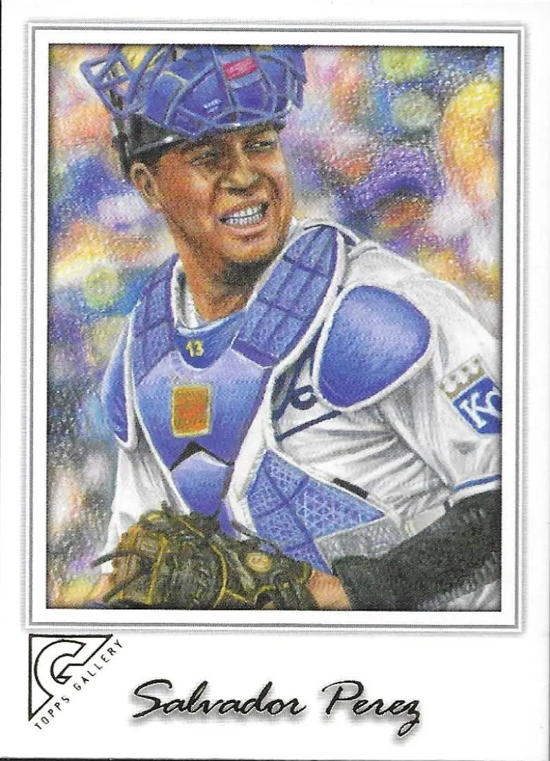 2017 Topps Gallery #98 Salvador Perez NM-MT Royals ID:5369