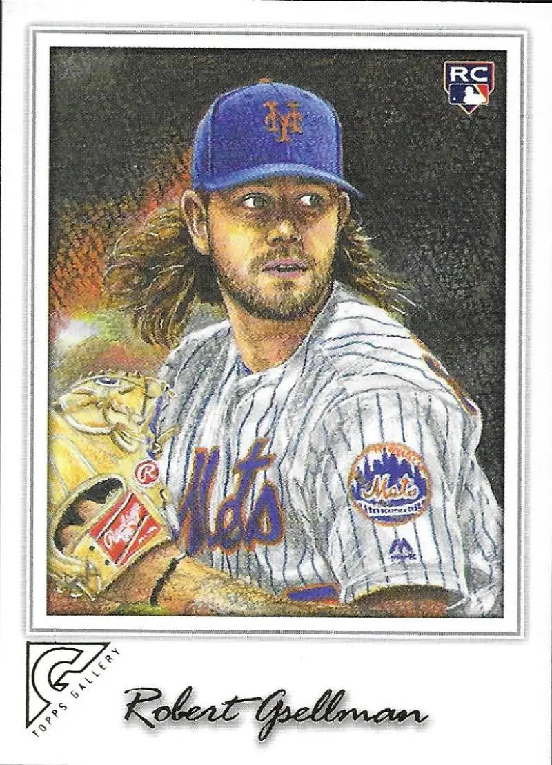2017 Topps Gallery #106 Robert Gsellman NM-MT RC Rookie Mets ID:5371
